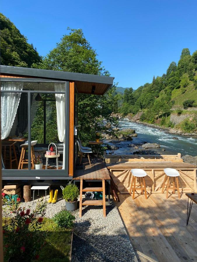 فندق Vagona Tiny House ريزه المظهر الخارجي الصورة